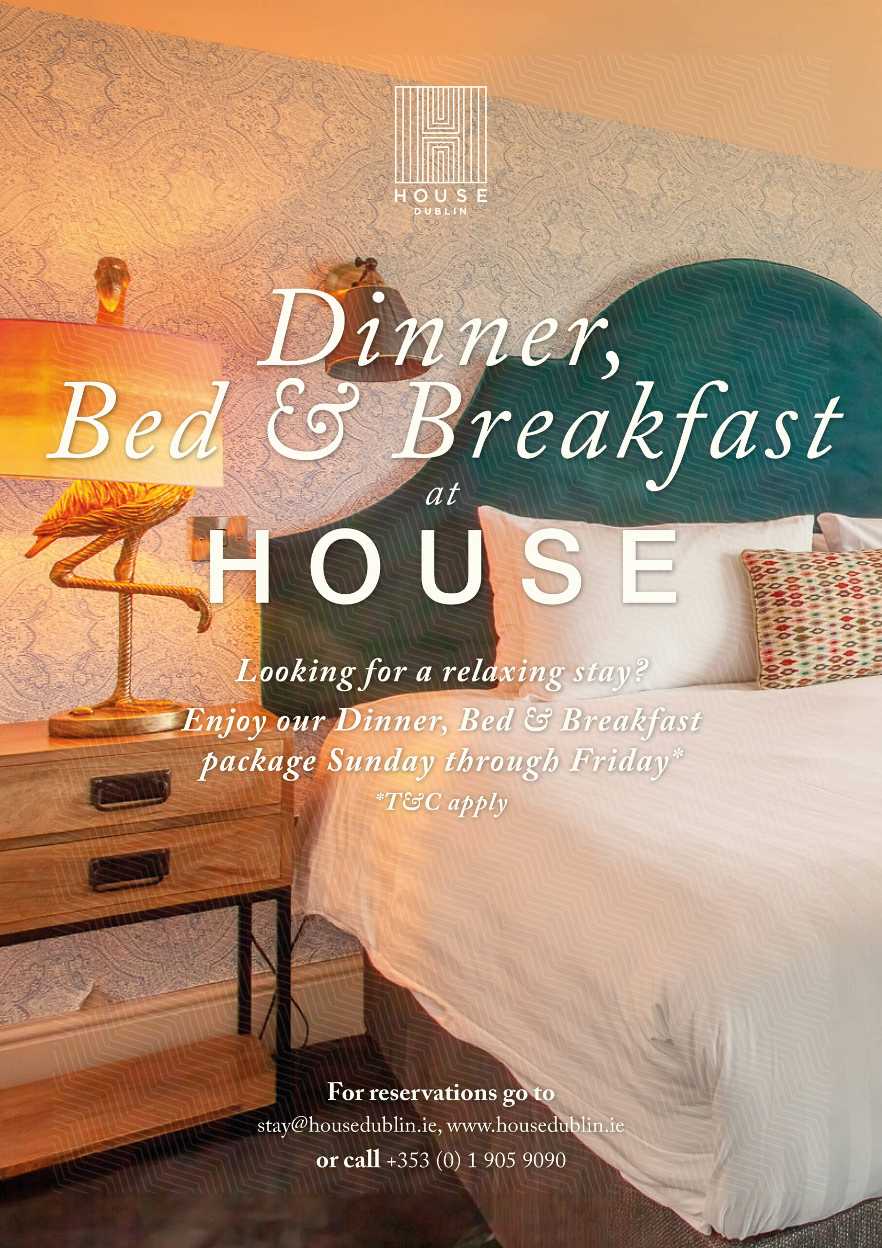 Dinner, Bed & Breakfast Offer at House