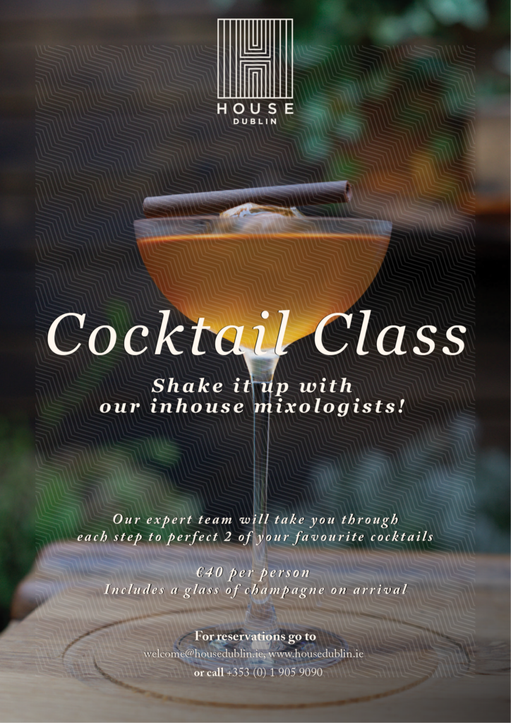 Cocktail classes at House